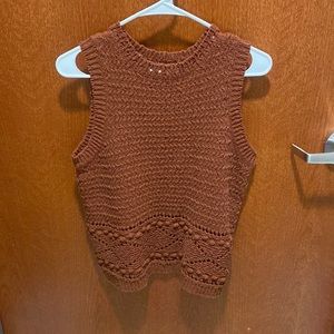 New brown vest never worn